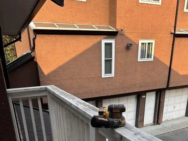 Deck before