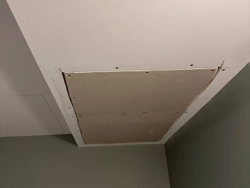 Drywall before