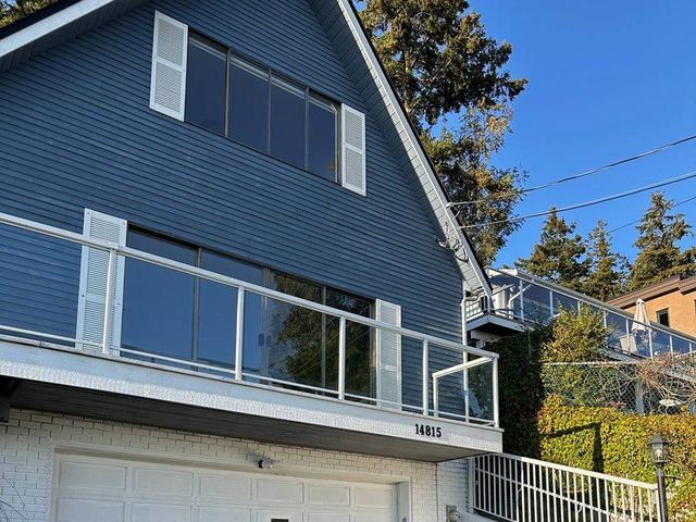 Exterior house after painting